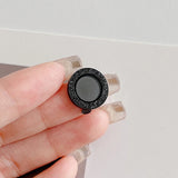 Luxury iphone Metal Ring Camera Lens Protector Glass